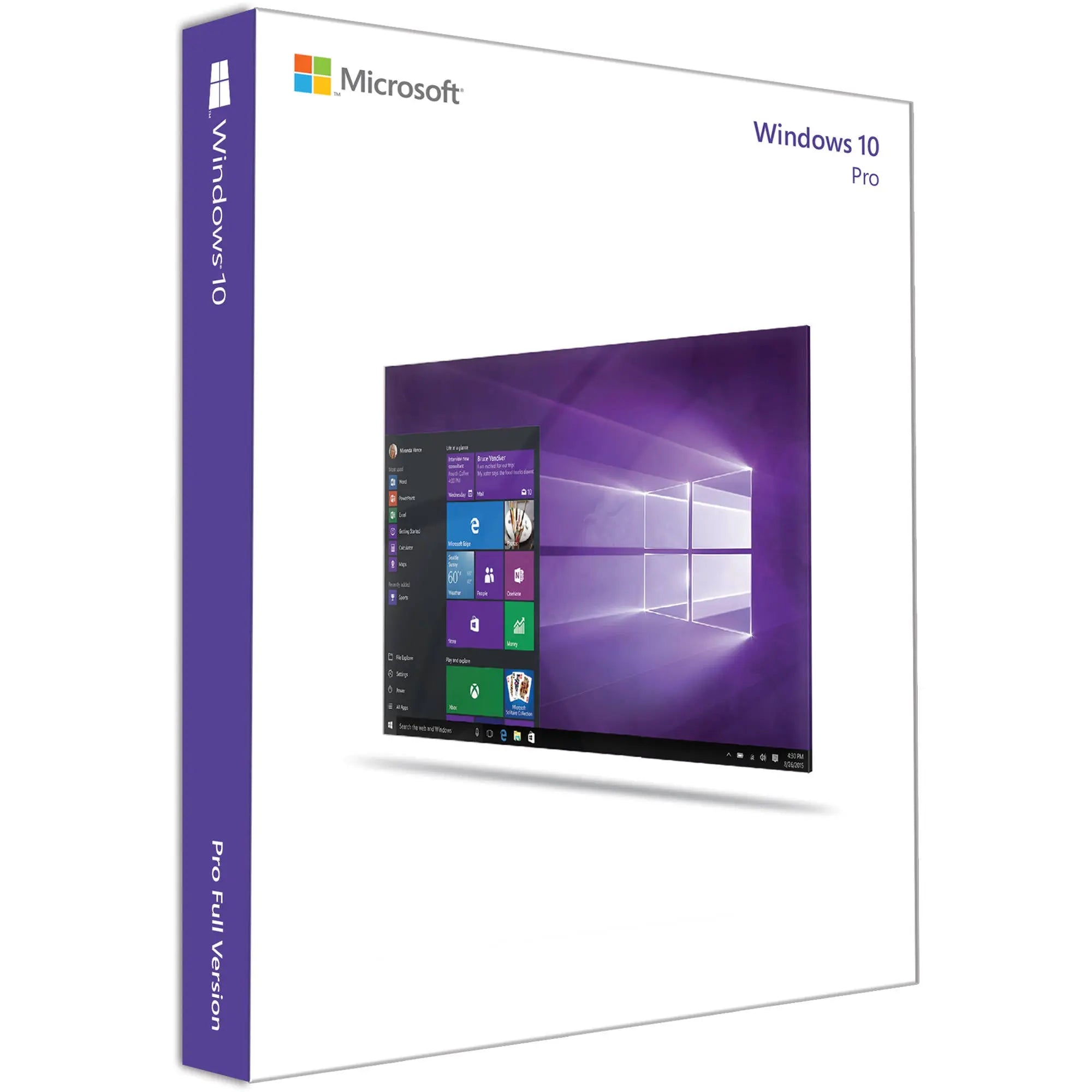 Microsoft Windows 10 Pro 3264 Bit Microsoft Windows 10 Pro 32/64 Bit - Image 1
