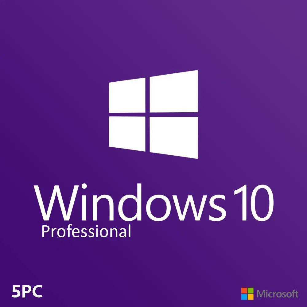 Microsoft Windows 10 Pro 5PC Microsoft Windows 10 Pro 5PC - Image 1