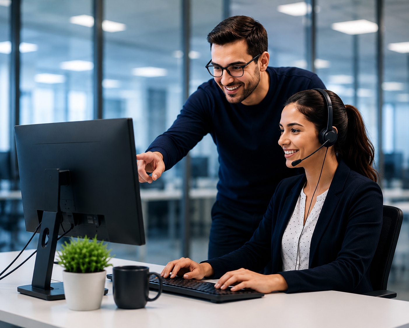 Business IT support team